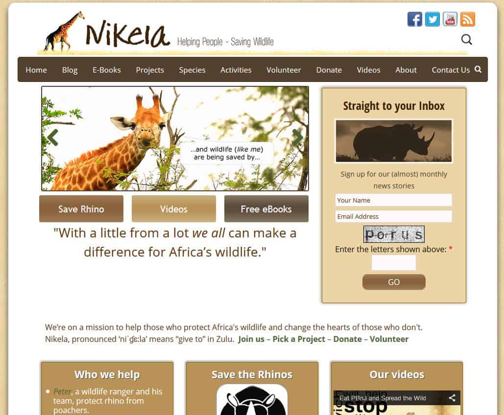 Nikela - Helping People - Saving Wildlife