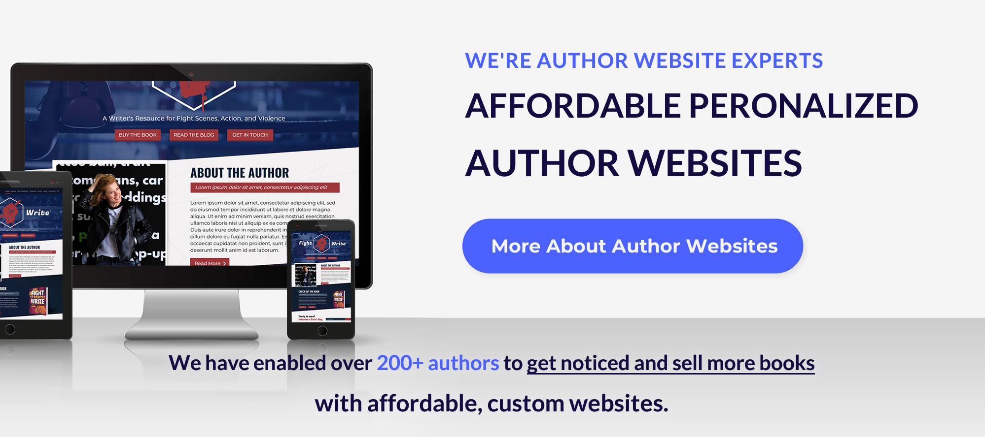 Author Website Refresh